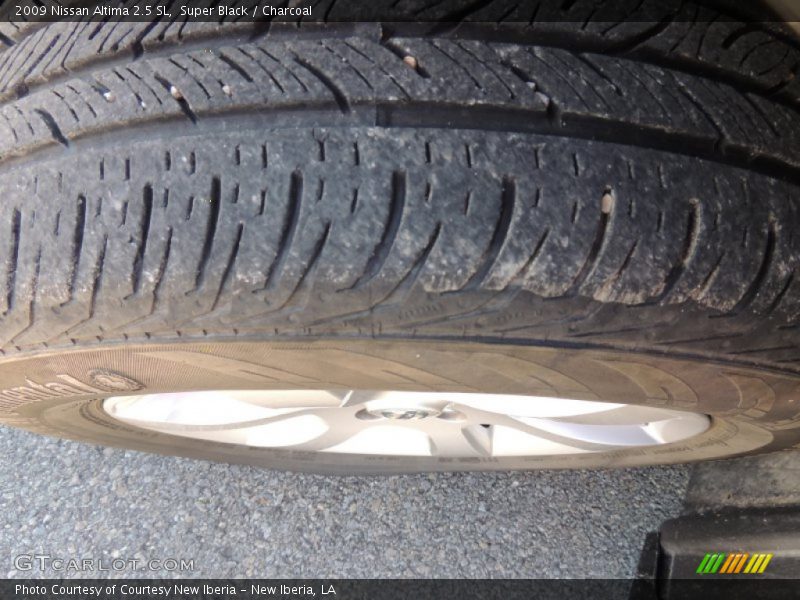 Super Black / Charcoal 2009 Nissan Altima 2.5 SL
