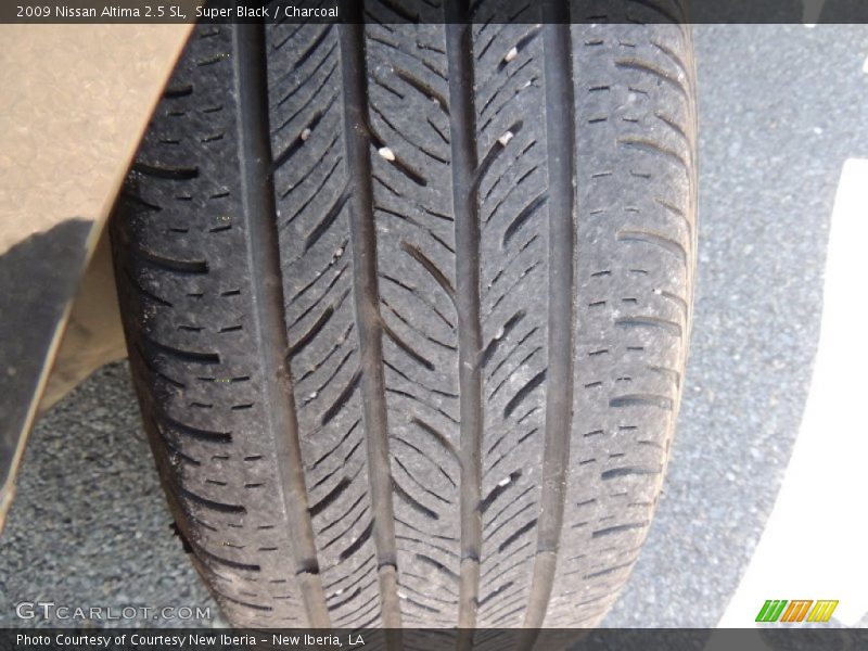 Super Black / Charcoal 2009 Nissan Altima 2.5 SL