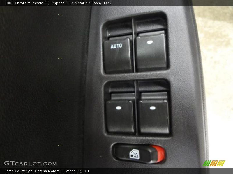 Imperial Blue Metallic / Ebony Black 2008 Chevrolet Impala LT