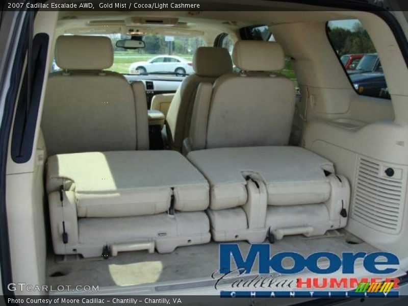 Gold Mist / Cocoa/Light Cashmere 2007 Cadillac Escalade AWD