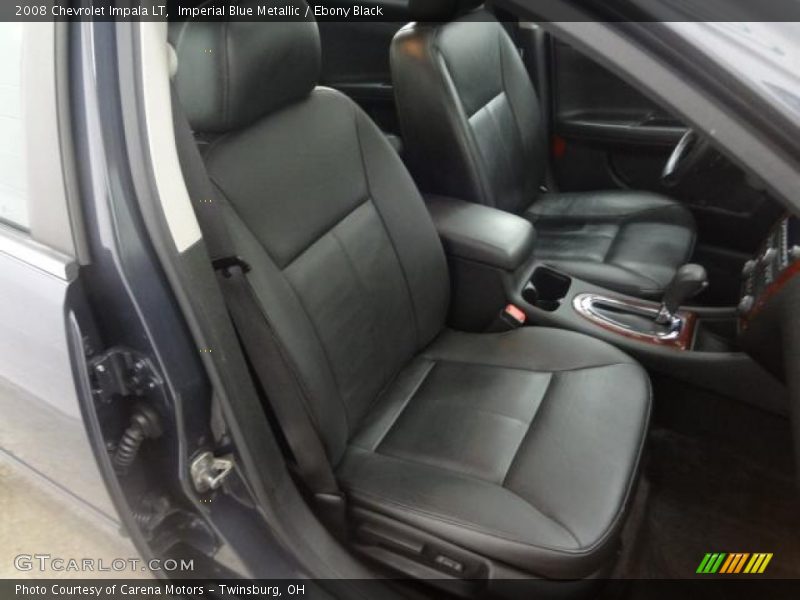 Imperial Blue Metallic / Ebony Black 2008 Chevrolet Impala LT
