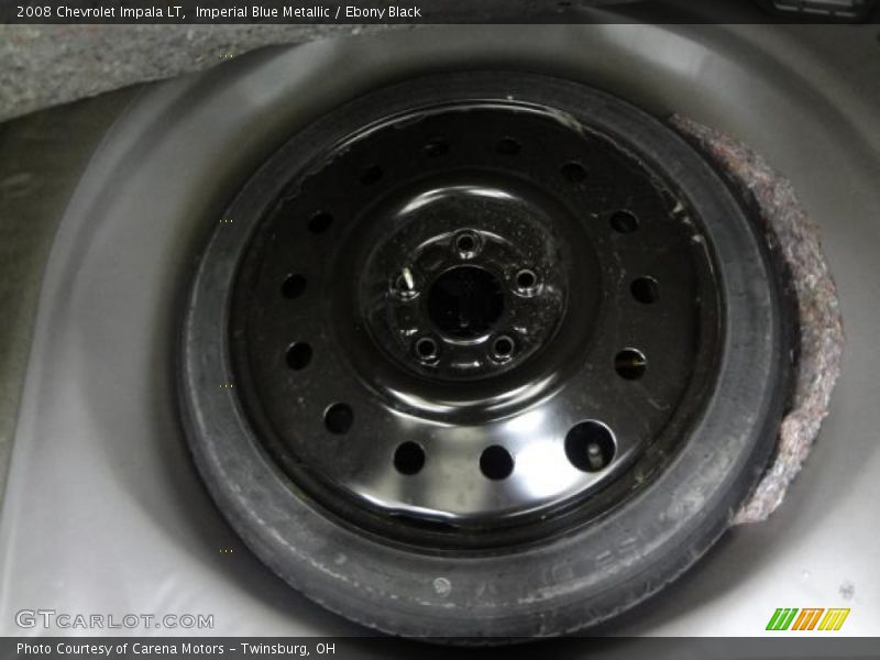 Imperial Blue Metallic / Ebony Black 2008 Chevrolet Impala LT