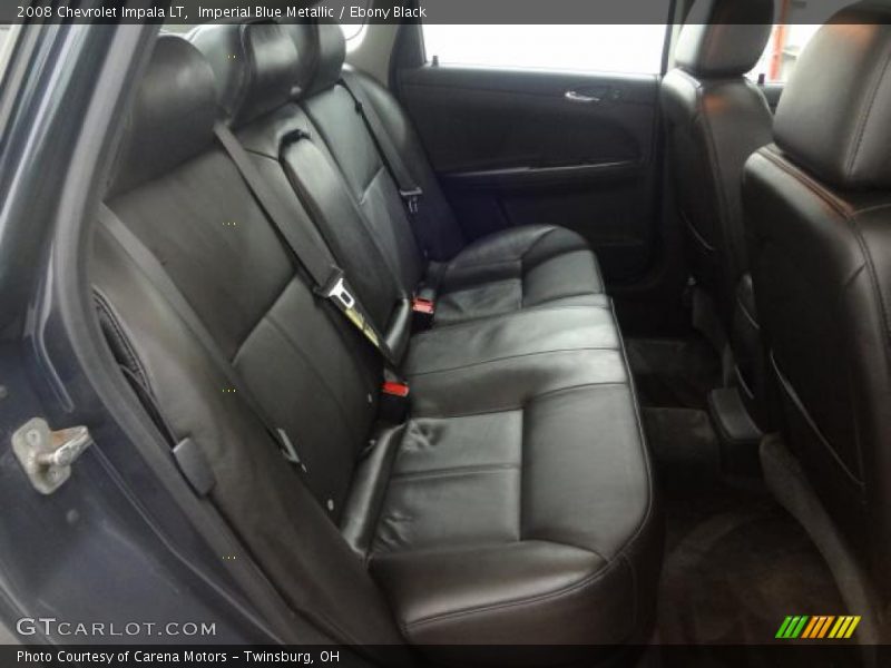 Imperial Blue Metallic / Ebony Black 2008 Chevrolet Impala LT