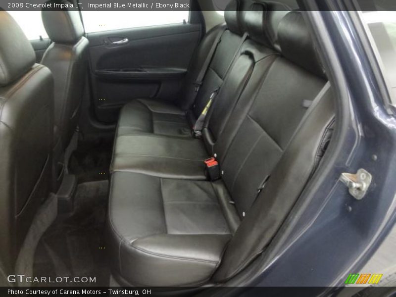 Imperial Blue Metallic / Ebony Black 2008 Chevrolet Impala LT