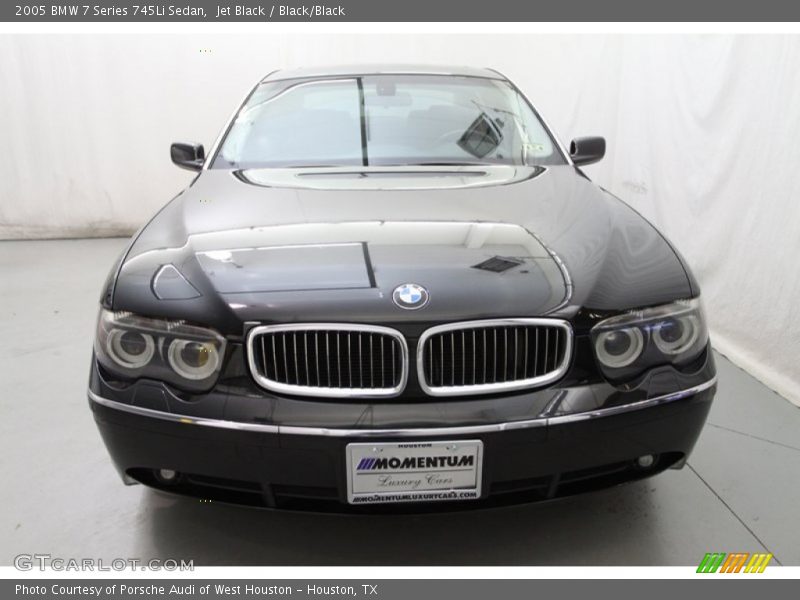 Jet Black / Black/Black 2005 BMW 7 Series 745Li Sedan
