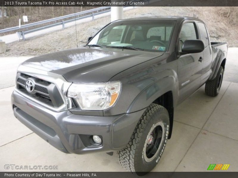 Magnetic Gray Metallic / Graphite 2013 Toyota Tacoma TX Pro Access Cab 4x4