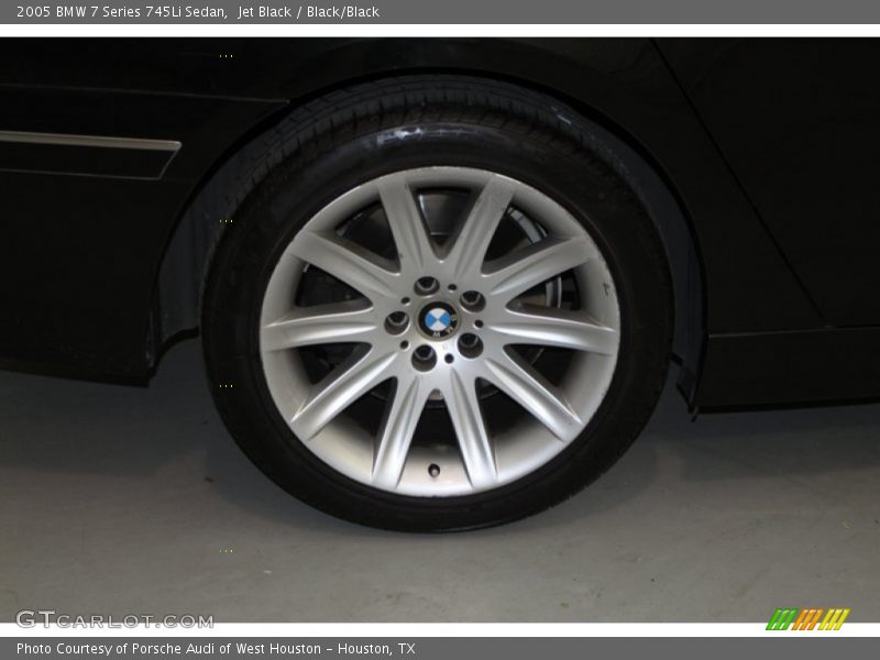 Jet Black / Black/Black 2005 BMW 7 Series 745Li Sedan