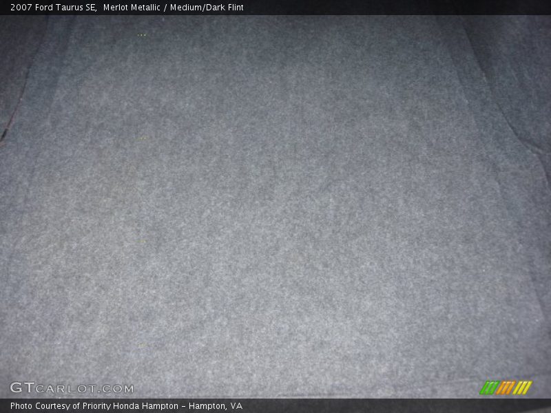 Merlot Metallic / Medium/Dark Flint 2007 Ford Taurus SE