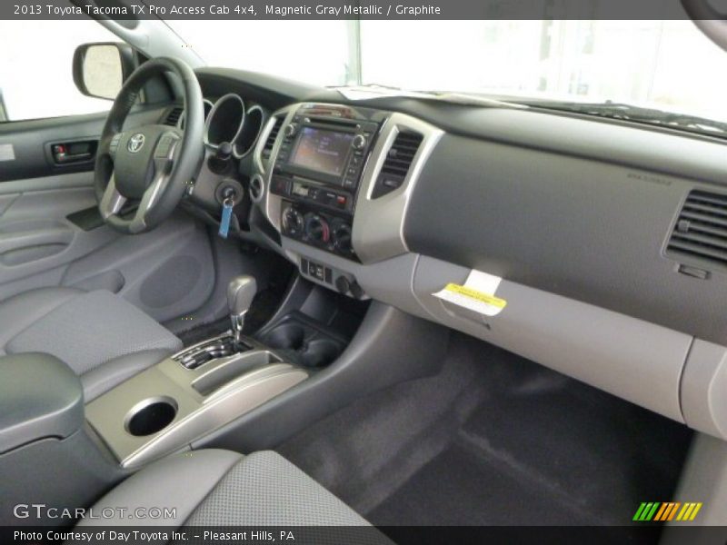 Dashboard of 2013 Tacoma TX Pro Access Cab 4x4