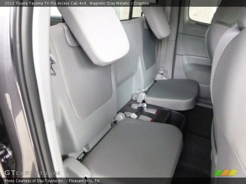 Rear Seat of 2013 Tacoma TX Pro Access Cab 4x4