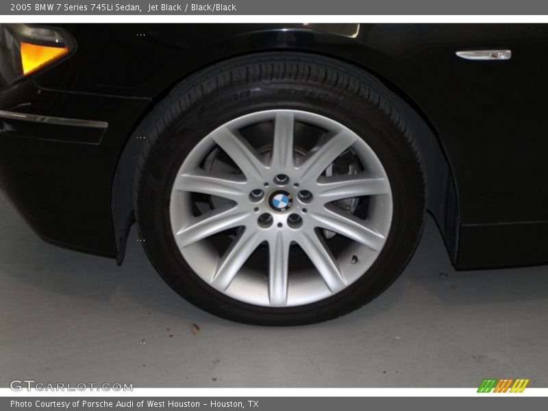 Jet Black / Black/Black 2005 BMW 7 Series 745Li Sedan