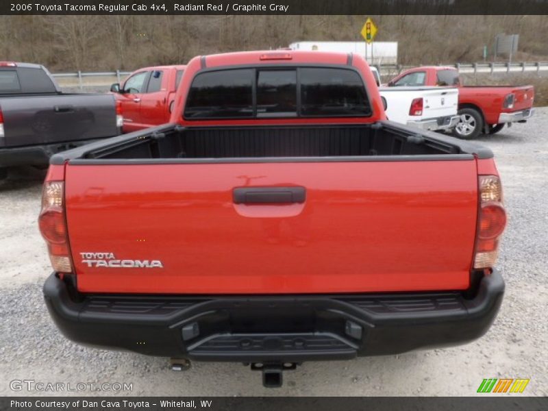 Radiant Red / Graphite Gray 2006 Toyota Tacoma Regular Cab 4x4