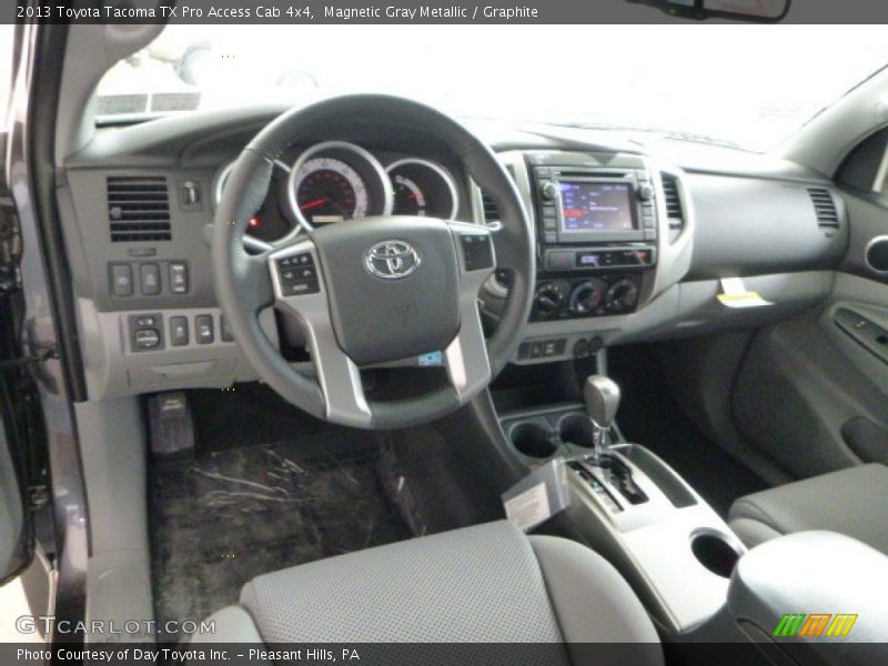  2013 Tacoma TX Pro Access Cab 4x4 Graphite Interior