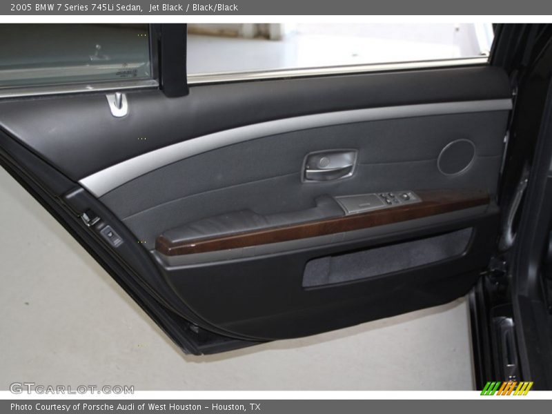 Jet Black / Black/Black 2005 BMW 7 Series 745Li Sedan