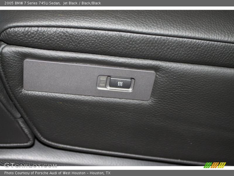 Jet Black / Black/Black 2005 BMW 7 Series 745Li Sedan
