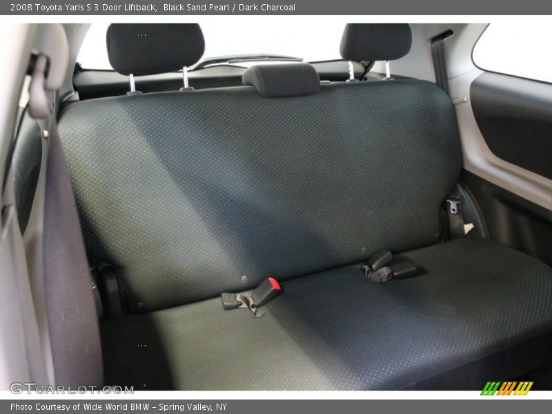 Black Sand Pearl / Dark Charcoal 2008 Toyota Yaris S 3 Door Liftback