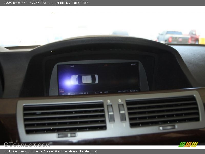 Jet Black / Black/Black 2005 BMW 7 Series 745Li Sedan