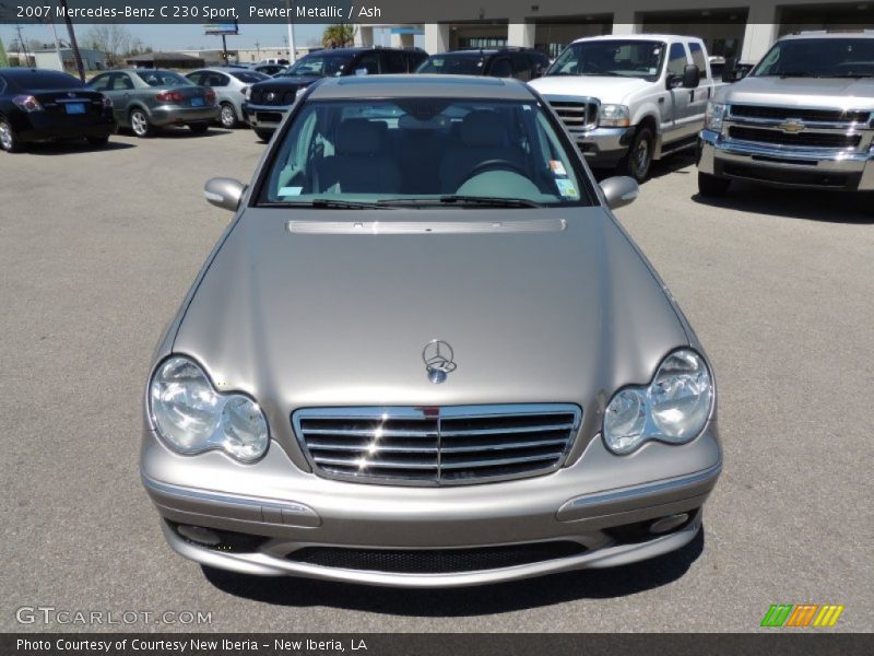 Pewter Metallic / Ash 2007 Mercedes-Benz C 230 Sport