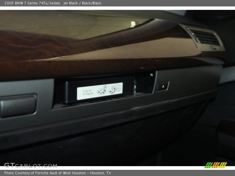 Jet Black / Black/Black 2005 BMW 7 Series 745Li Sedan