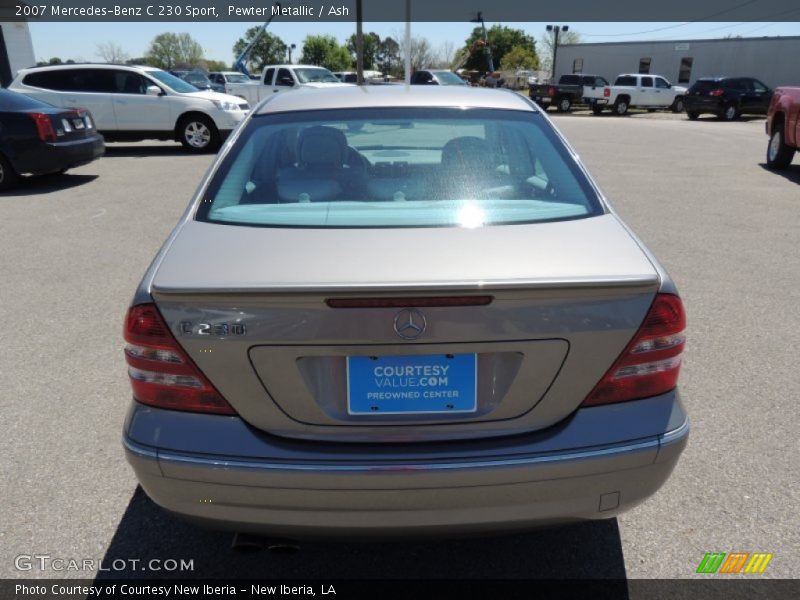 Pewter Metallic / Ash 2007 Mercedes-Benz C 230 Sport