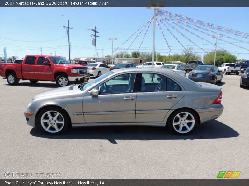 Pewter Metallic / Ash 2007 Mercedes-Benz C 230 Sport