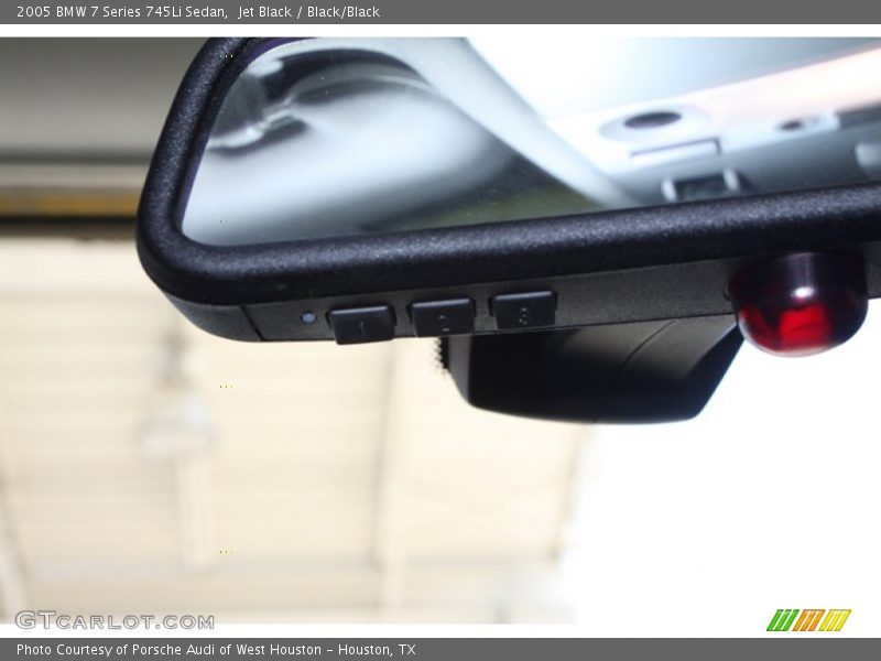 Jet Black / Black/Black 2005 BMW 7 Series 745Li Sedan