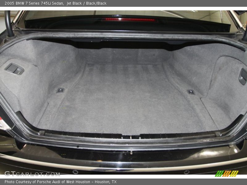  2005 7 Series 745Li Sedan Trunk
