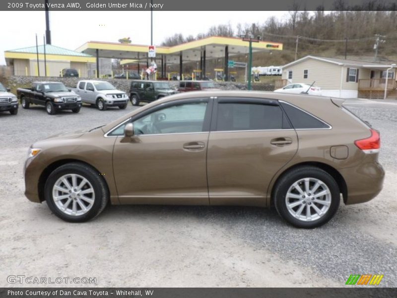 Golden Umber Mica / Ivory 2009 Toyota Venza AWD