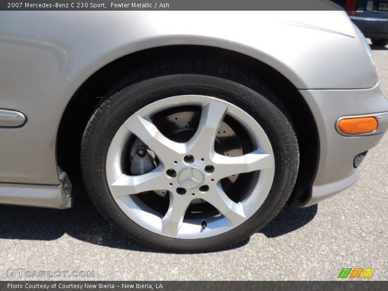Pewter Metallic / Ash 2007 Mercedes-Benz C 230 Sport