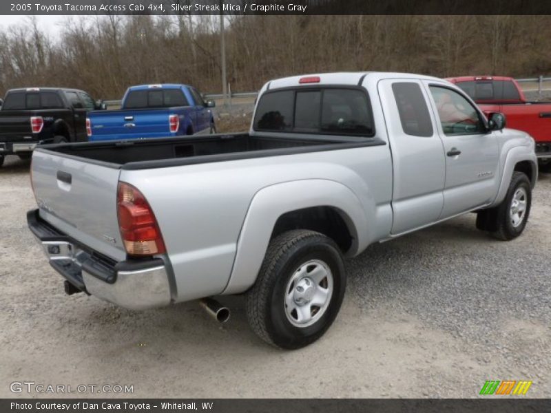 Silver Streak Mica / Graphite Gray 2005 Toyota Tacoma Access Cab 4x4