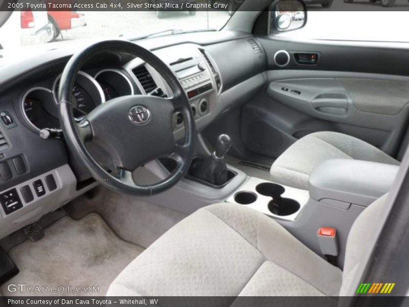 Graphite Gray Interior - 2005 Tacoma Access Cab 4x4 