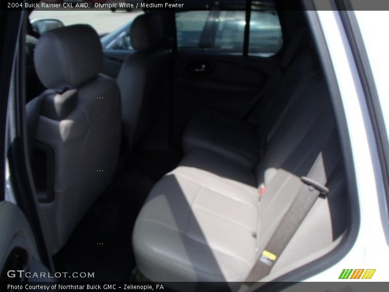 Olympic White / Medium Pewter 2004 Buick Rainier CXL AWD