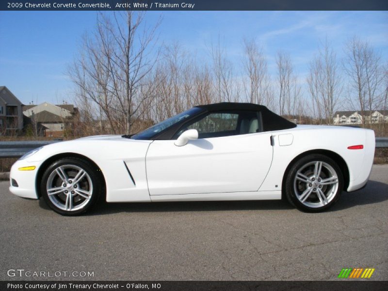  2009 Corvette Convertible Arctic White