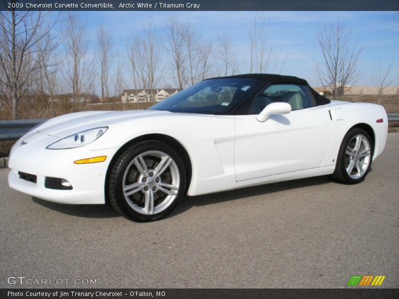  2009 Corvette Convertible Arctic White