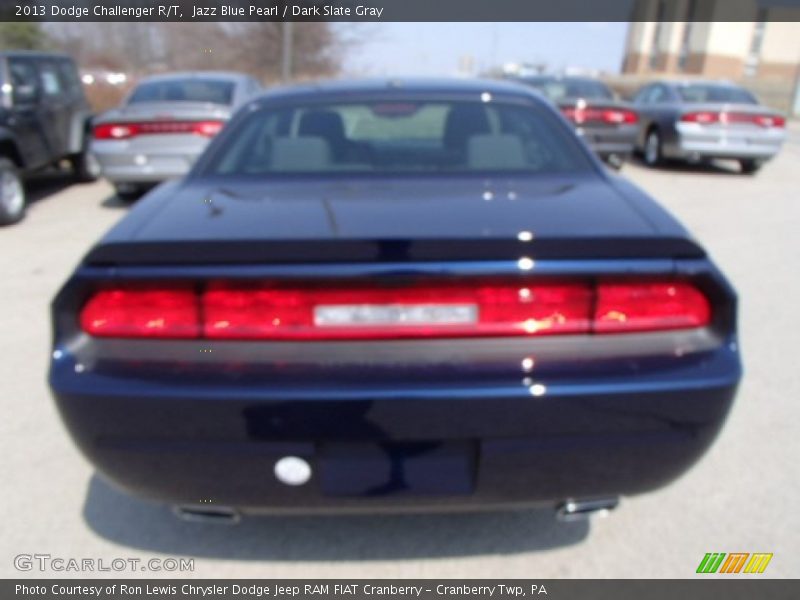 Jazz Blue Pearl / Dark Slate Gray 2013 Dodge Challenger R/T