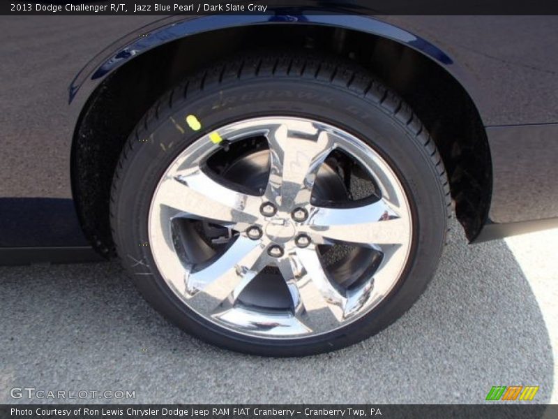 Jazz Blue Pearl / Dark Slate Gray 2013 Dodge Challenger R/T