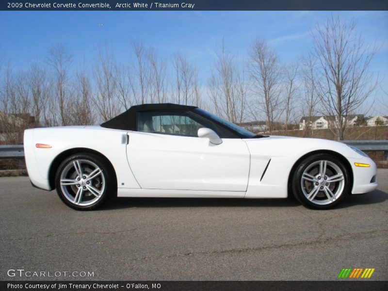  2009 Corvette Convertible Arctic White