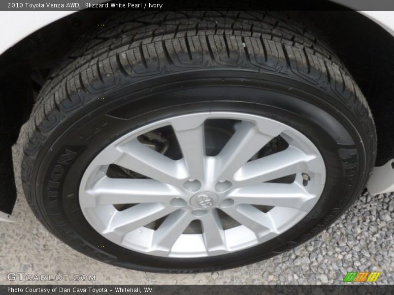 Blizzard White Pearl / Ivory 2010 Toyota Venza AWD