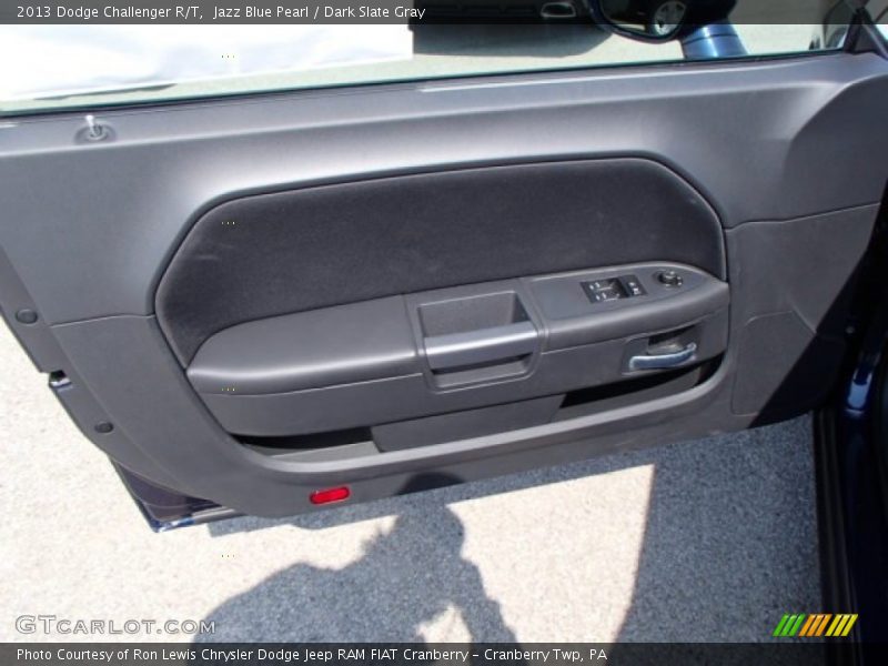 Jazz Blue Pearl / Dark Slate Gray 2013 Dodge Challenger R/T