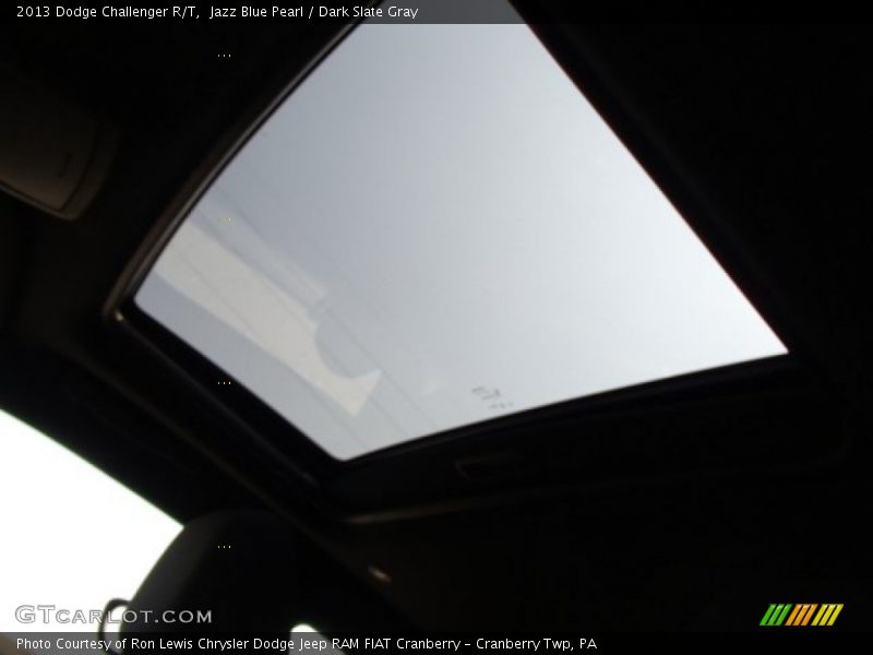 Jazz Blue Pearl / Dark Slate Gray 2013 Dodge Challenger R/T