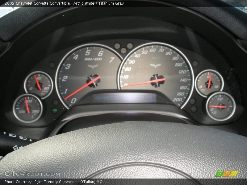 2009 Corvette Convertible Convertible Gauges