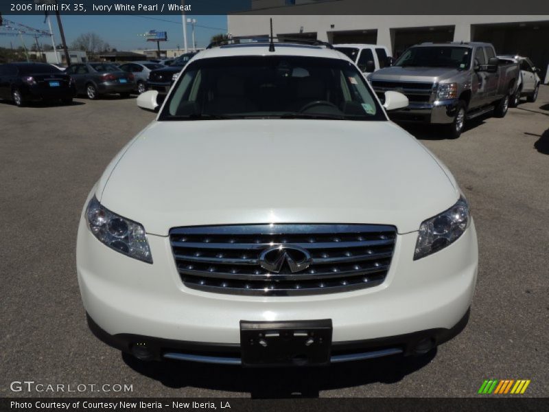 Ivory White Pearl / Wheat 2006 Infiniti FX 35