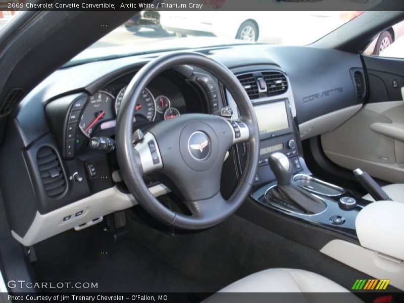 Dashboard of 2009 Corvette Convertible