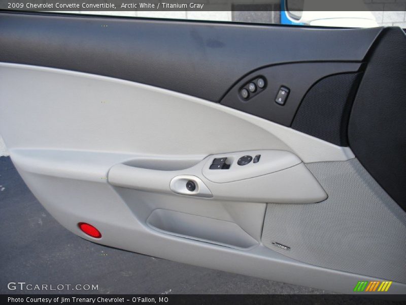 Door Panel of 2009 Corvette Convertible