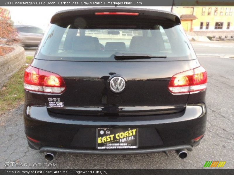 Carbon Steel Gray Metallic / Interlagos Plaid Cloth 2011 Volkswagen GTI 2 Door