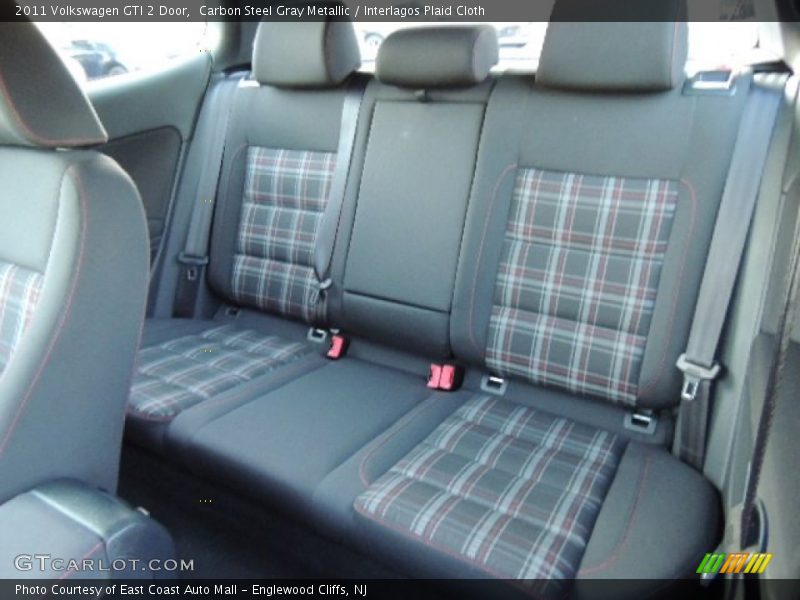 Rear Seat of 2011 GTI 2 Door