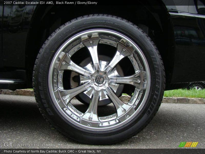 Black Raven / Ebony/Ebony 2007 Cadillac Escalade ESV AWD