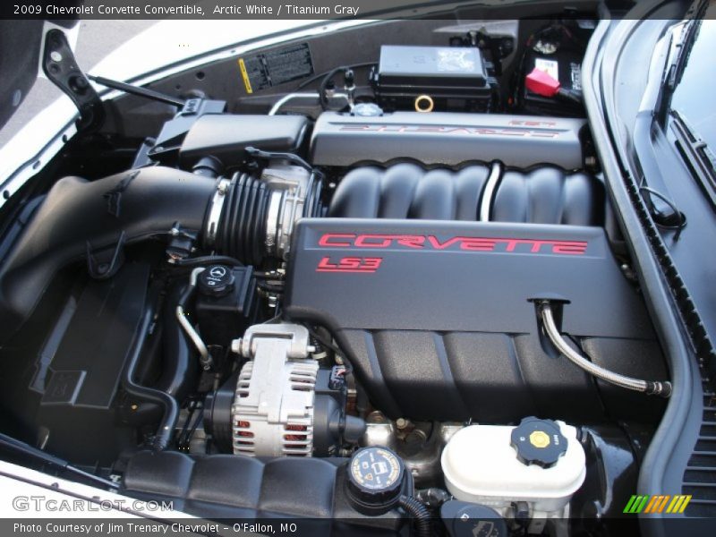  2009 Corvette Convertible Engine - 6.2 Liter OHV 16-Valve LS3 V8