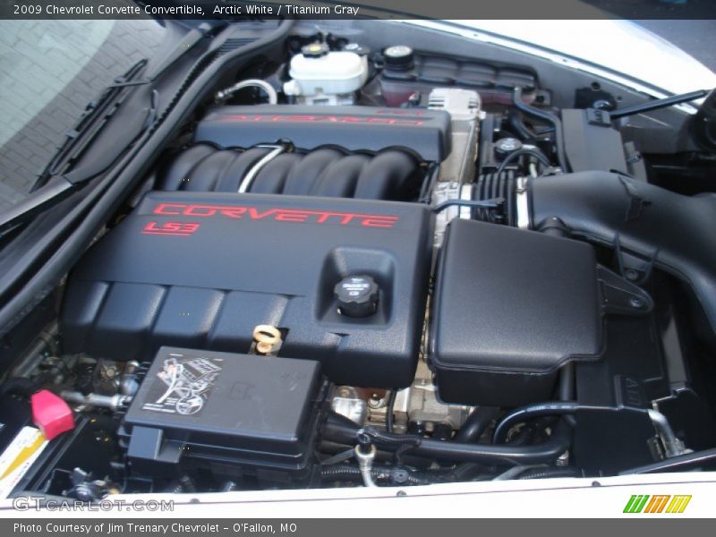  2009 Corvette Convertible Engine - 6.2 Liter OHV 16-Valve LS3 V8