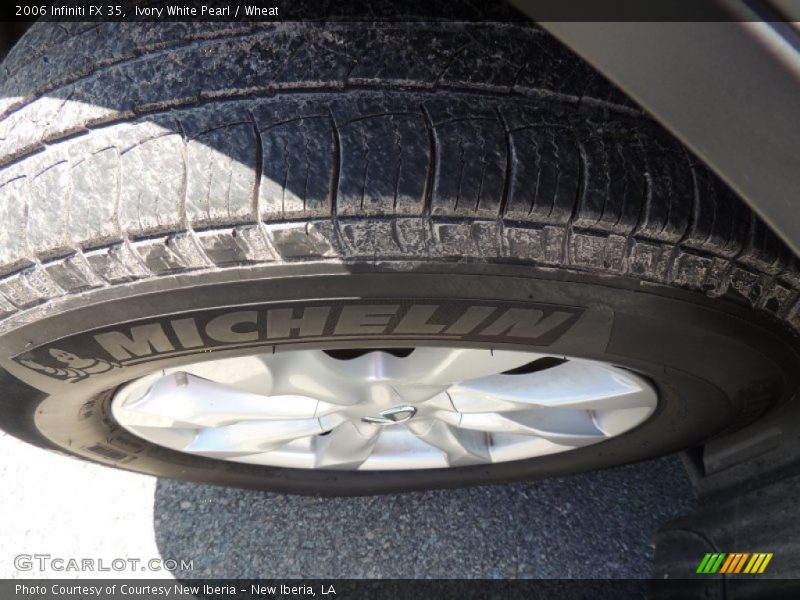 Ivory White Pearl / Wheat 2006 Infiniti FX 35